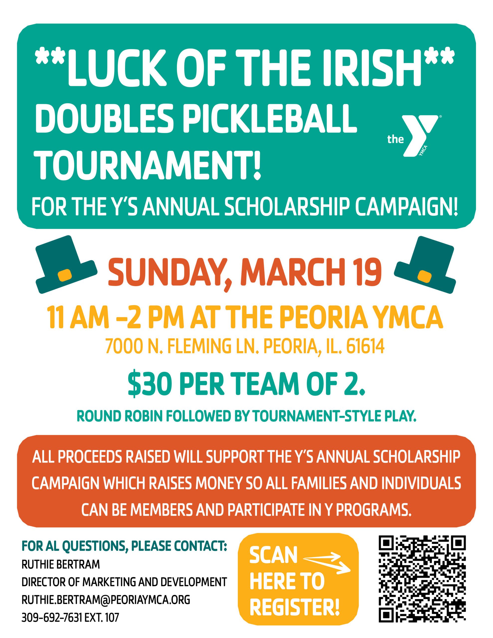 Pickleball Greater Peoria YMCA