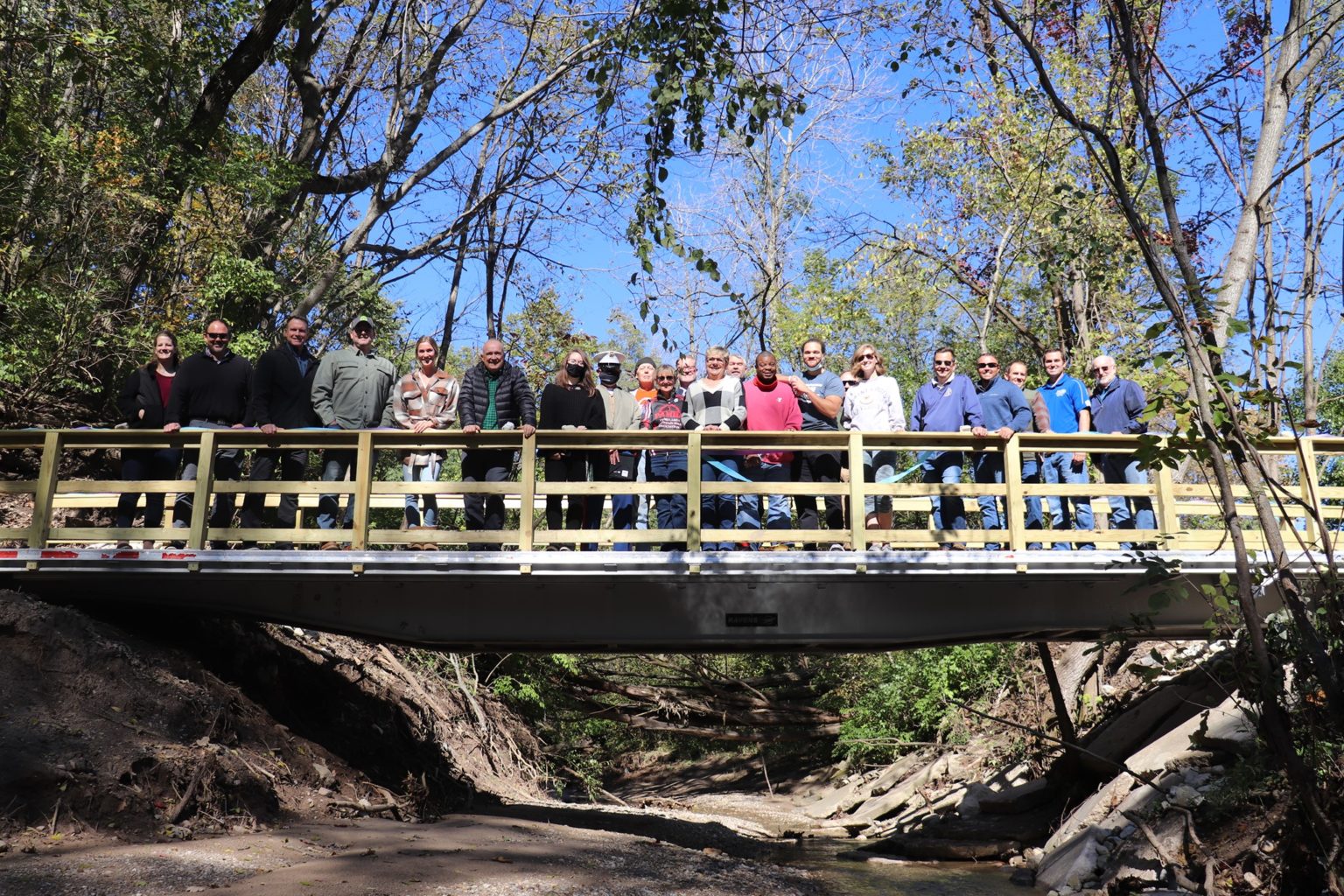 Peoria YMCA Opens Bridge and Trail System - Greater Peoria YMCA